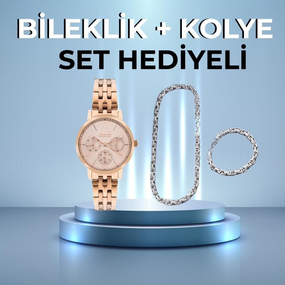 Slazenger Sl.09.2171.4.02 36 mm Rose Gold Kadın Kol Saati