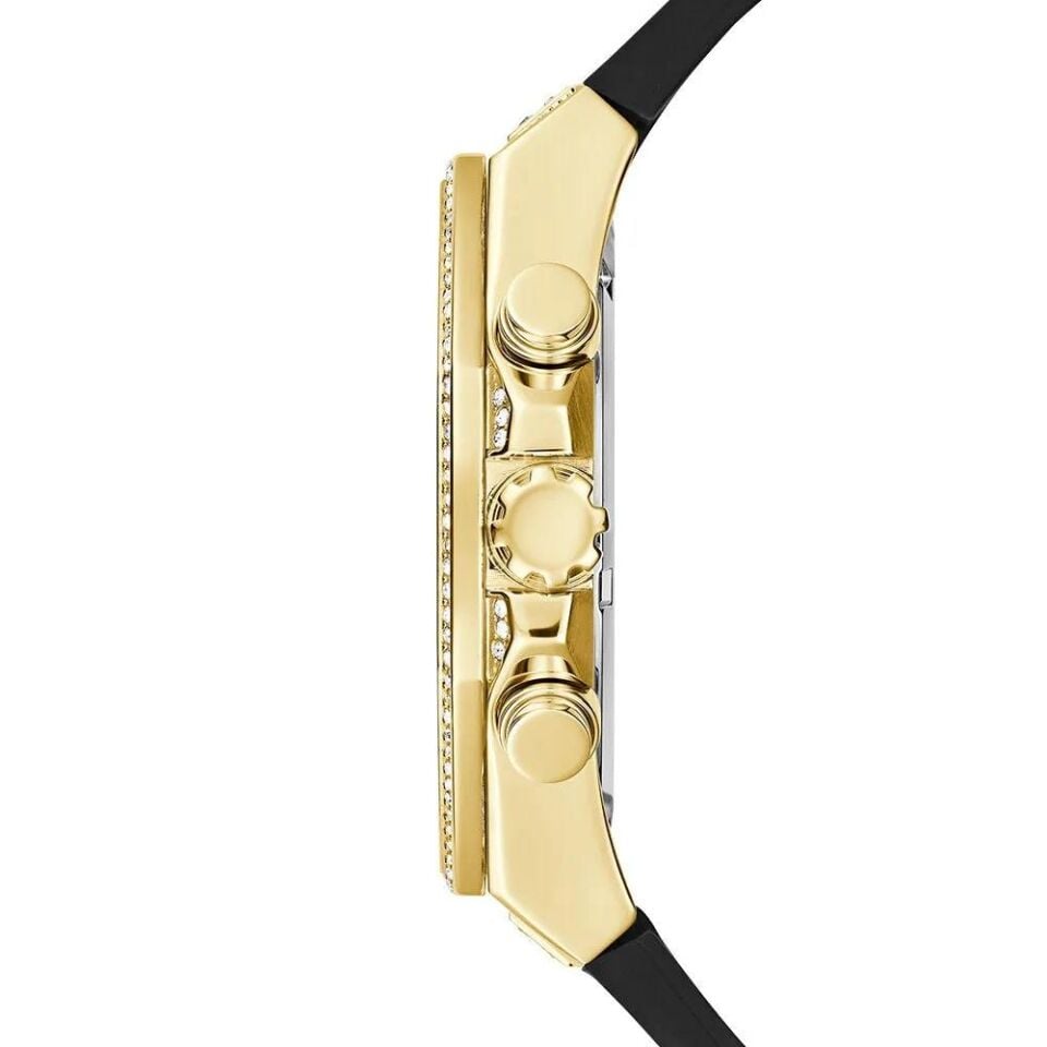 Guess GUGW0518G2 Quartz Silikon Siyah 44 mm Erkek Kol Saati