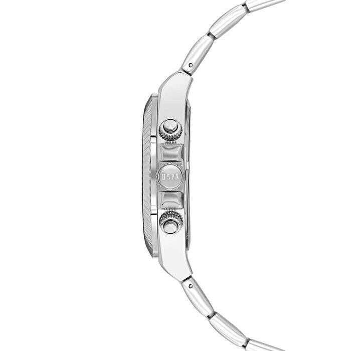 U.s. Polo Assn. USPA1128-01 Quartz Çelik Gri Lacivert Kadran 40 mm Erkek Kol Saati