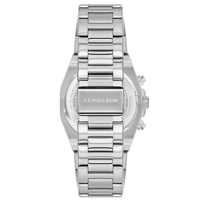 U.s. Polo Assn. USPA1128-01 Quartz Çelik Gri Lacivert Kadran 40 mm Erkek Kol Saati