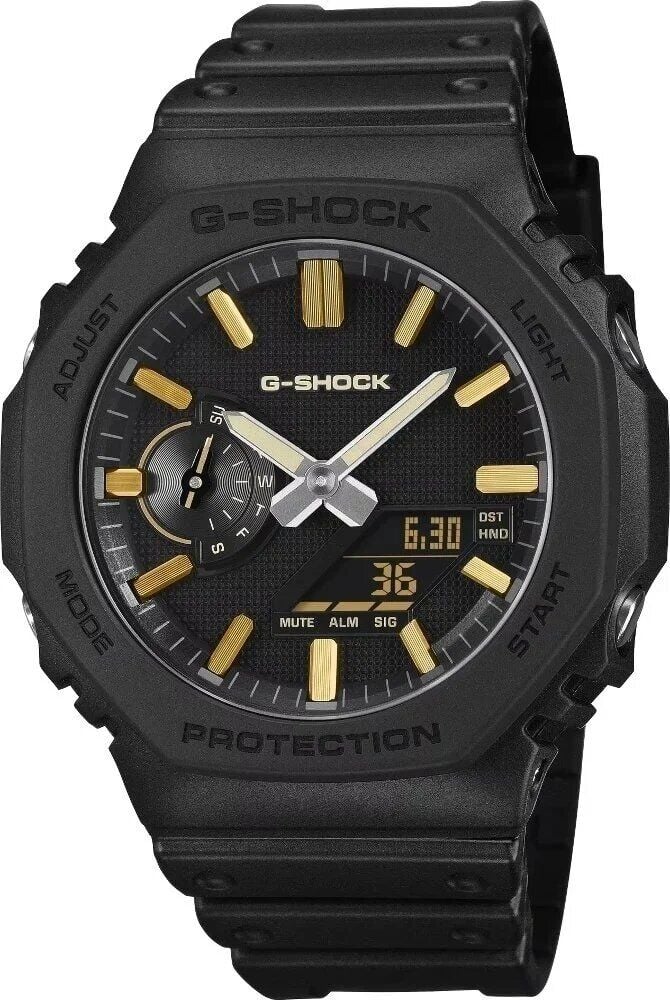 Casio GA-2100LXB-1A9DR Quartz Silikon Siyah 20 ATM 45 mm Erkek Kol Saati