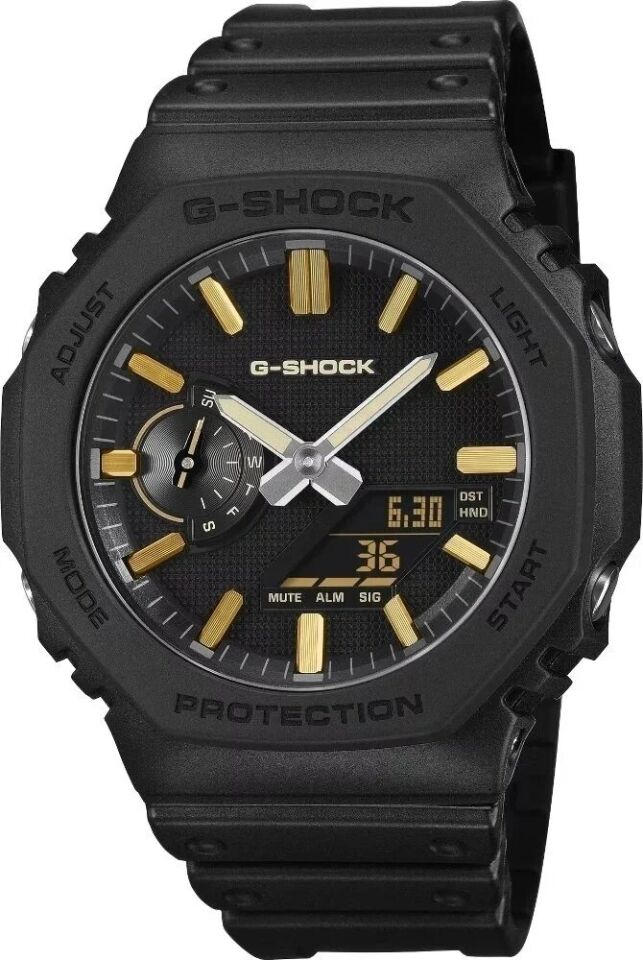 Casio GA-2100LXB-1A9DR Quartz Silikon Siyah 20 ATM 45 mm Erkek Kol Saati