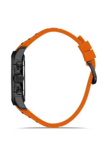 Ferro Turunucu Silikon Kordon Erkek Kol Saati FM31362D-ZL Tüm Fonksiyonlar Aktif 3 ATM Su Geçirmez