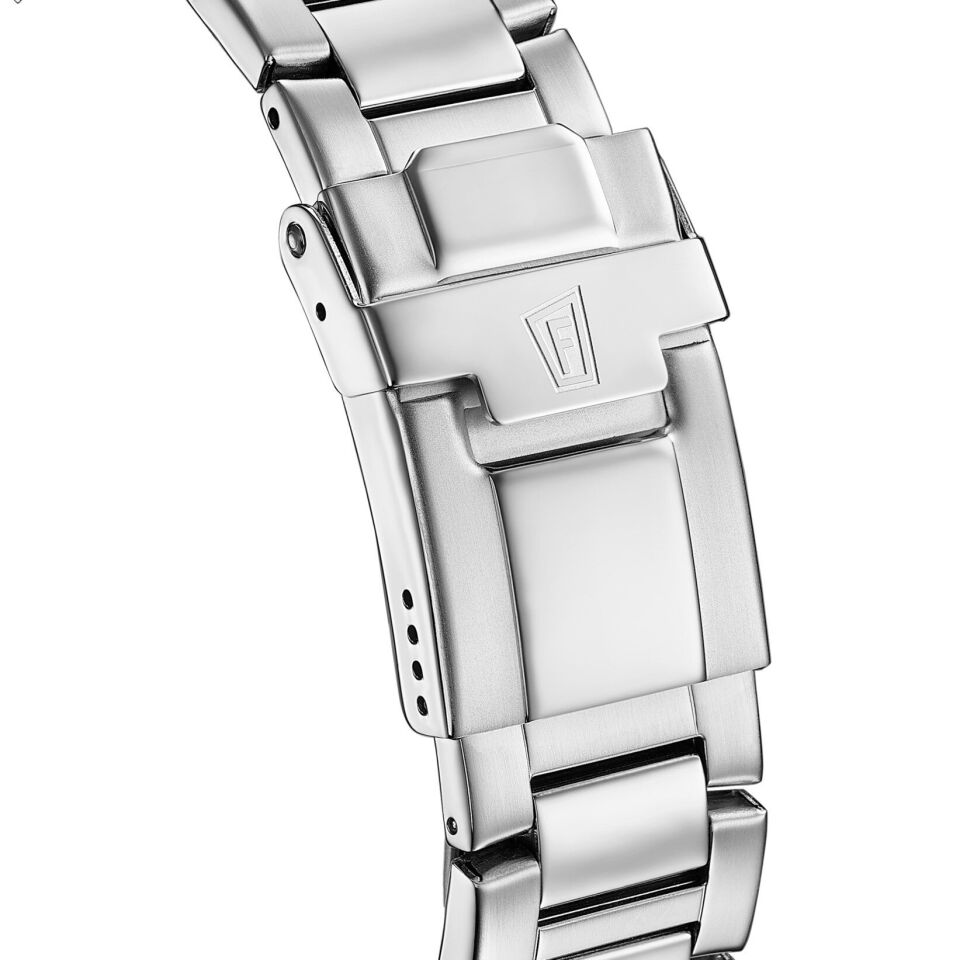 Festina F20743/6 Quartz Kronolu Çelik Gri Siyah Kadran 10 ATM 45 mm Erkek Kol Saati