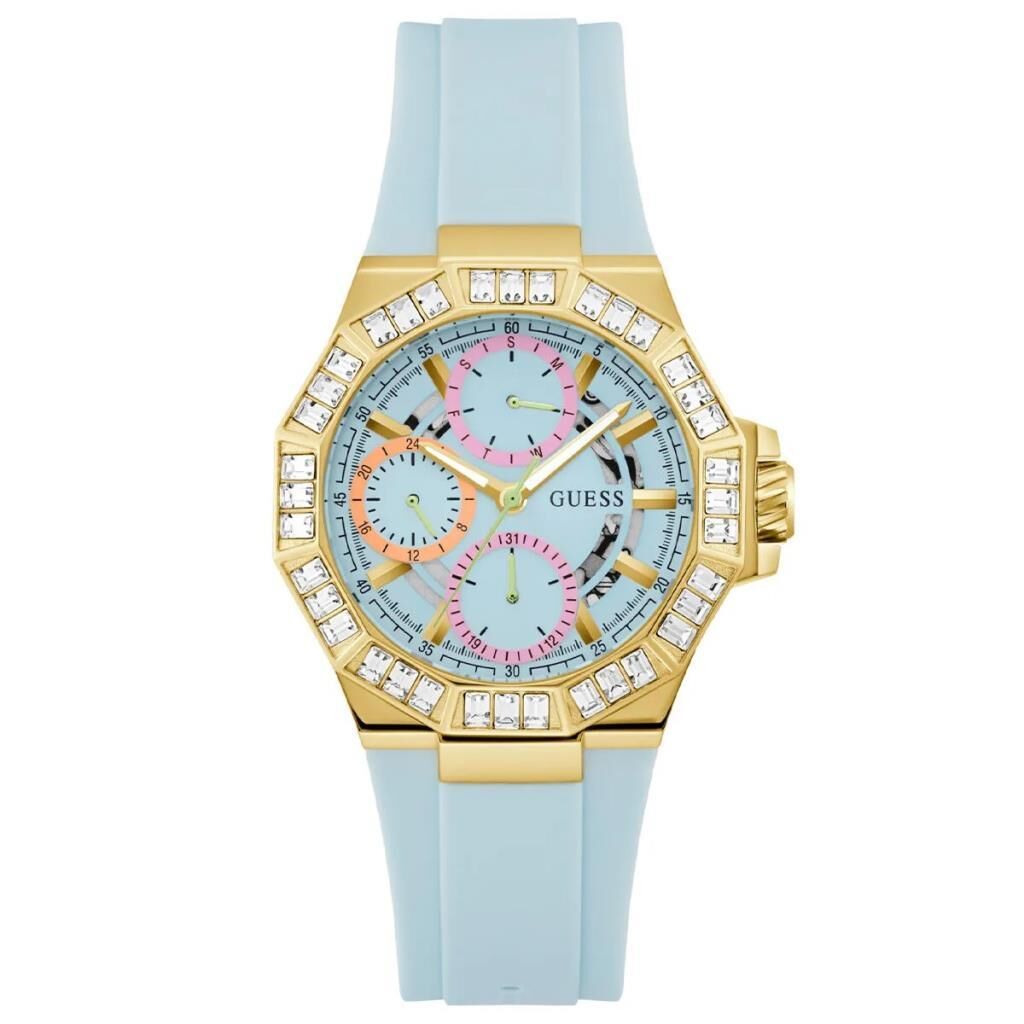 Guess GUGW0695L1 Quartz Silikon Mavi 39 mm Kadın Kol Saati