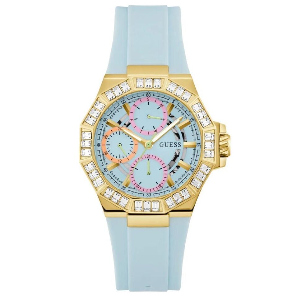 Guess GUGW0695L1 Quartz Silikon Mavi 39 mm Kadın Kol Saati