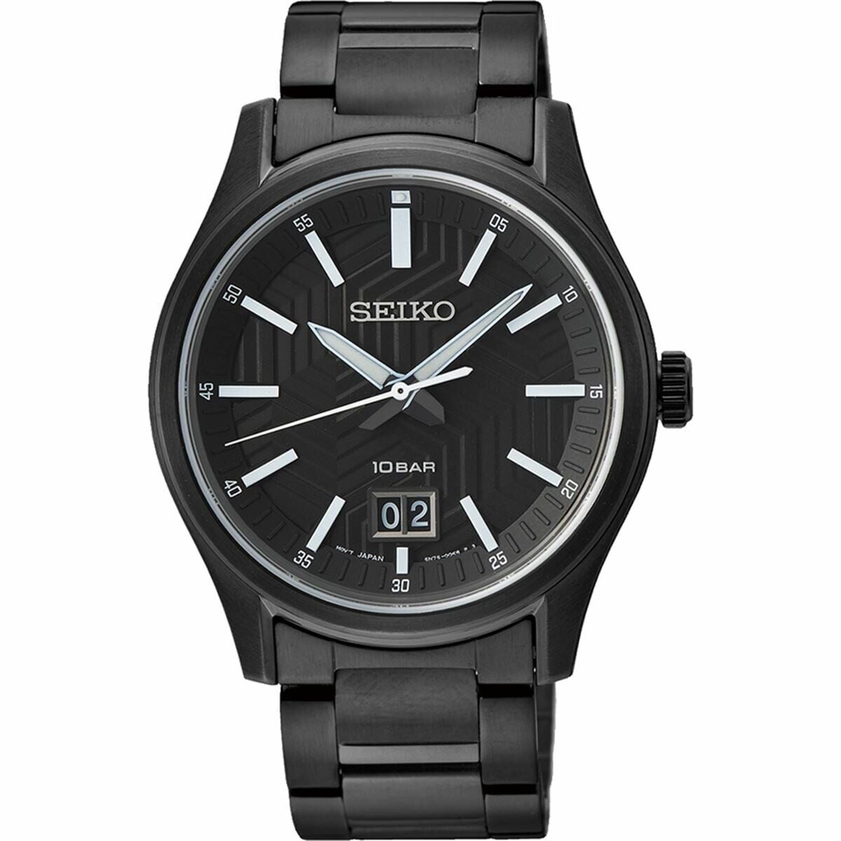 Seiko SUR515P1 Quartz Çelik Siyah 10 ATM 40 mm Erkek Kol Saati