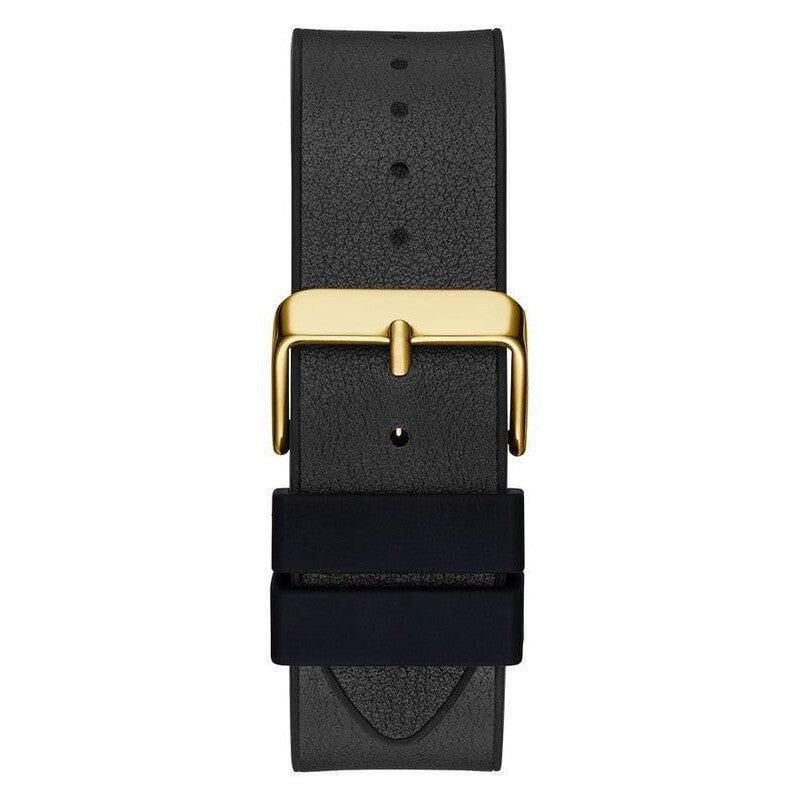 Guess GUGW0500G1 Quartz Deri Siyah Dikdörtgen Kasa 44 mm Erkek Kol Saati