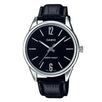 Casio MTP-V005L-1BUDF Quartz Deri Siyah 40 mm Erkek Kol Saati