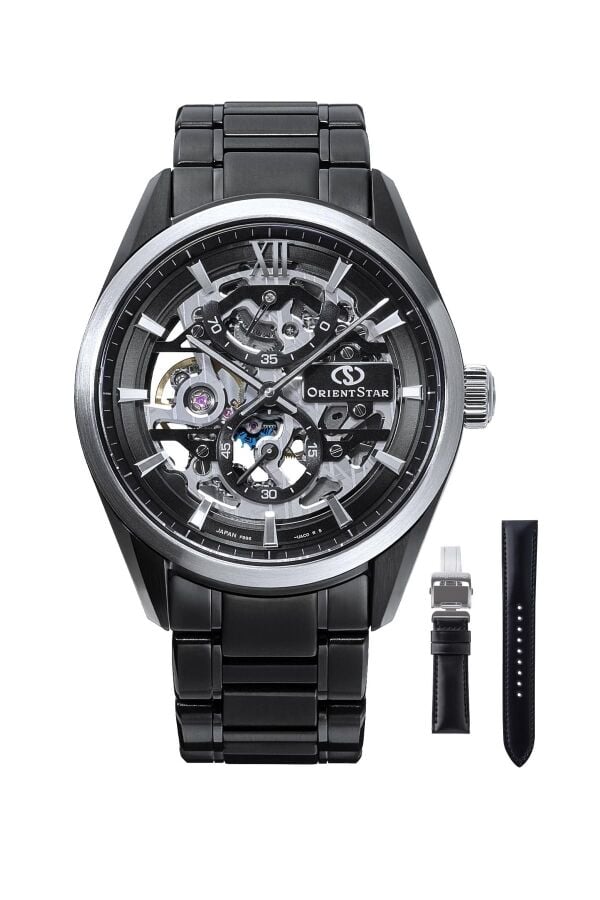 Orient Star RE-AZ0105N00B Limited Edition Kurmalı Otomatik Çelik Siyah Safir Cam 39 mm Erkek Kol Saati