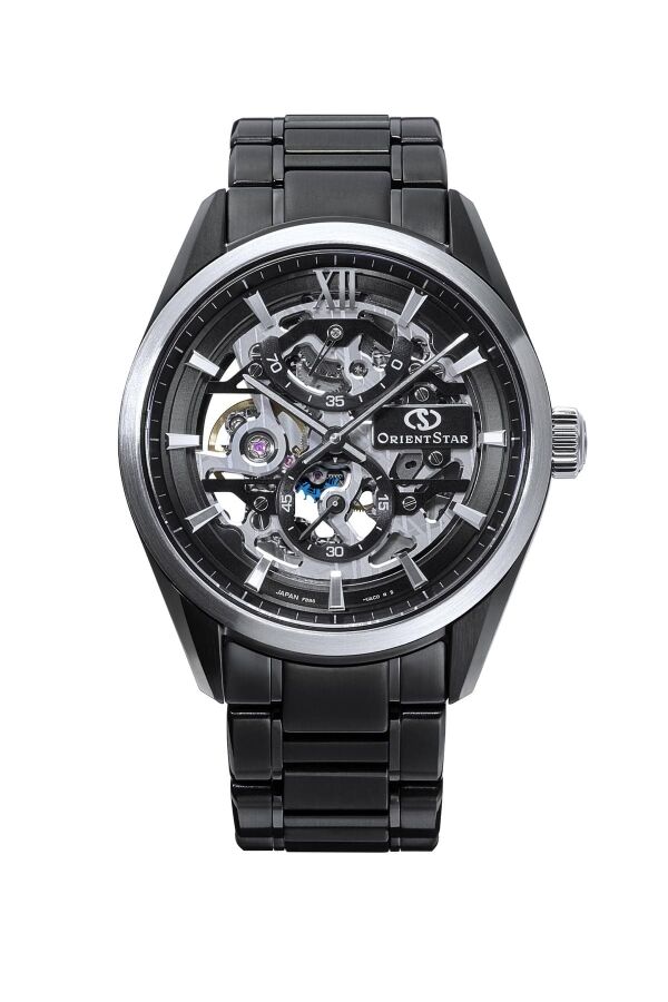 Orient Star RE-AZ0105N00B Limited Edition Kurmalı Otomatik Çelik Siyah Safir Cam 39 mm Erkek Kol Saati