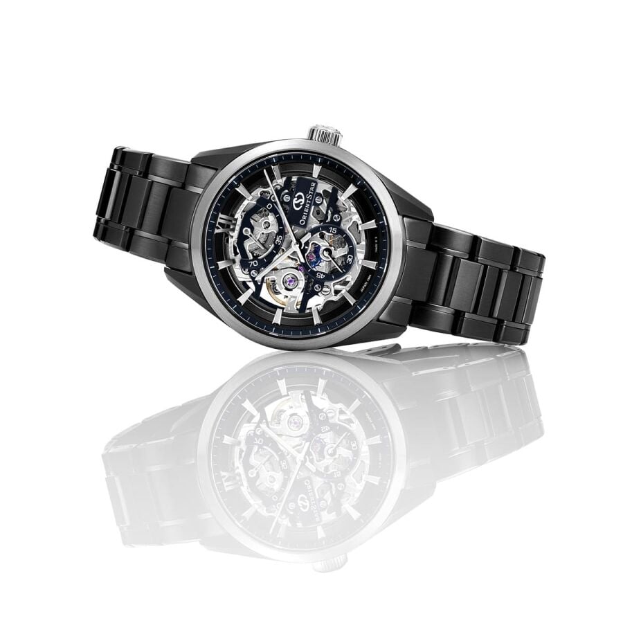 Orient Star RE-AZ0105N00B Limited Edition Kurmalı Otomatik Çelik Siyah Safir Cam 39 mm Erkek Kol Saati