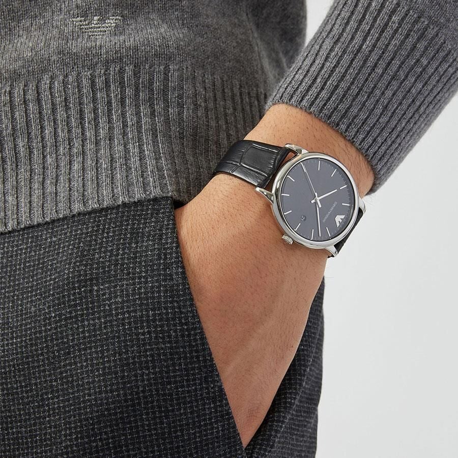 Emporio Armani AR2500 43 mm Siyah Erkek Kol Saati