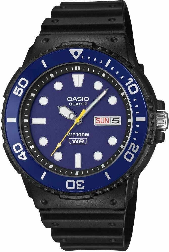 Casio MRW-230H-2EVDF Quartz Silikon Siyah 10 ATM 45 mm Erkek Kol Saati
