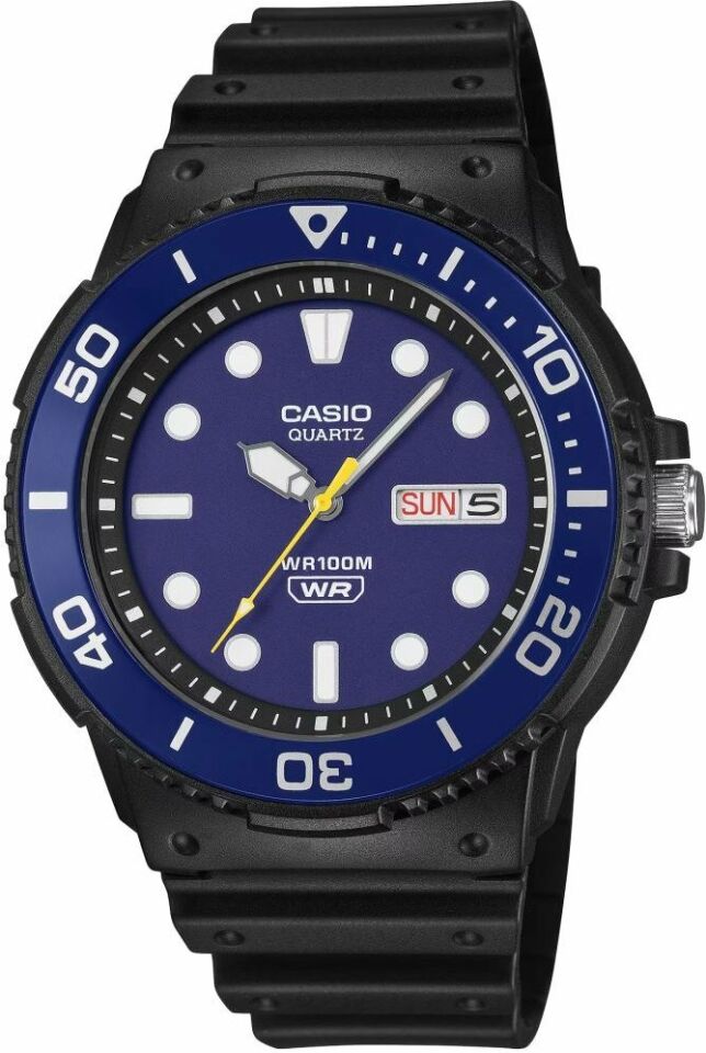 Casio MRW-230H-2EVDF Quartz Silikon Siyah 10 ATM 45 mm Erkek Kol Saati