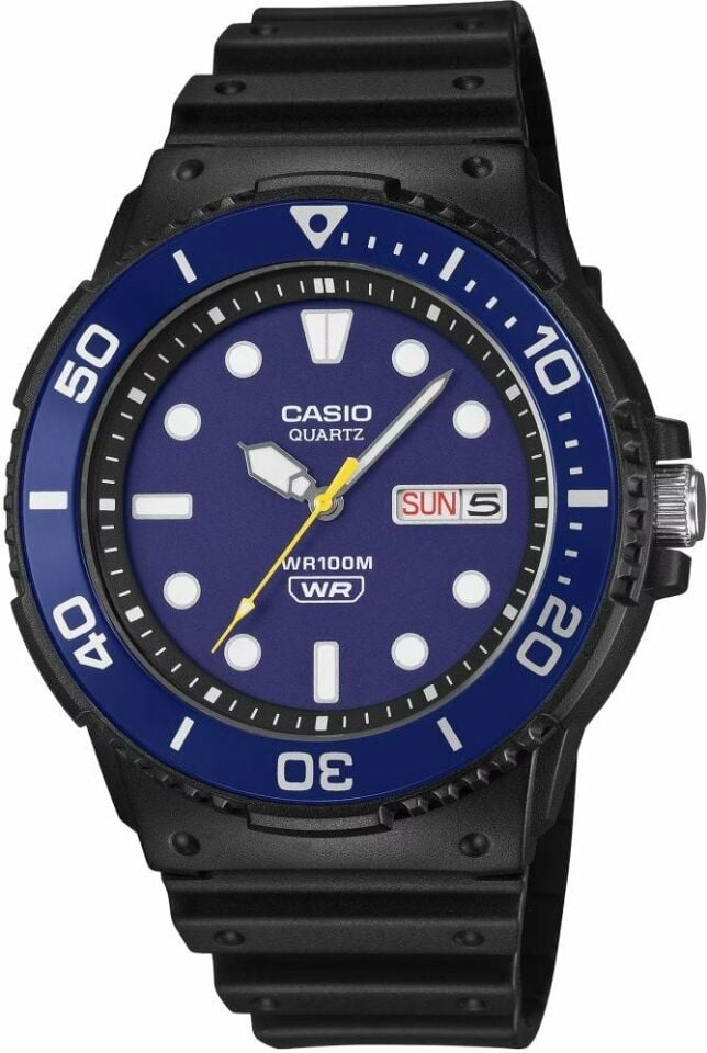 Casio MRW-230H-2EVDF Quartz Silikon Siyah 10 ATM 45 mm Erkek Kol Saati