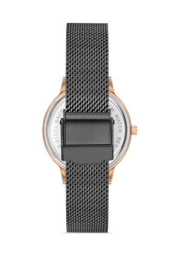 Ferro 32 mm Siyah Hasır Kordon Kadın Kol Saati F21934C-Q F21934C-Q