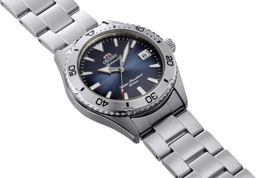 Orient RA-AC0Q14L30B Kurmalı Otomatik Çelik Gri Safir Cam 20 ATM 40 mm Erkek Kol Saati