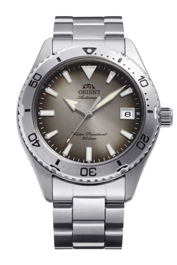 Orient RA-AC0Q16N30B Kurmalı Otomatik Çelik Gri Safir Cam 20 ATM 40 mm Erkek Kol Saati