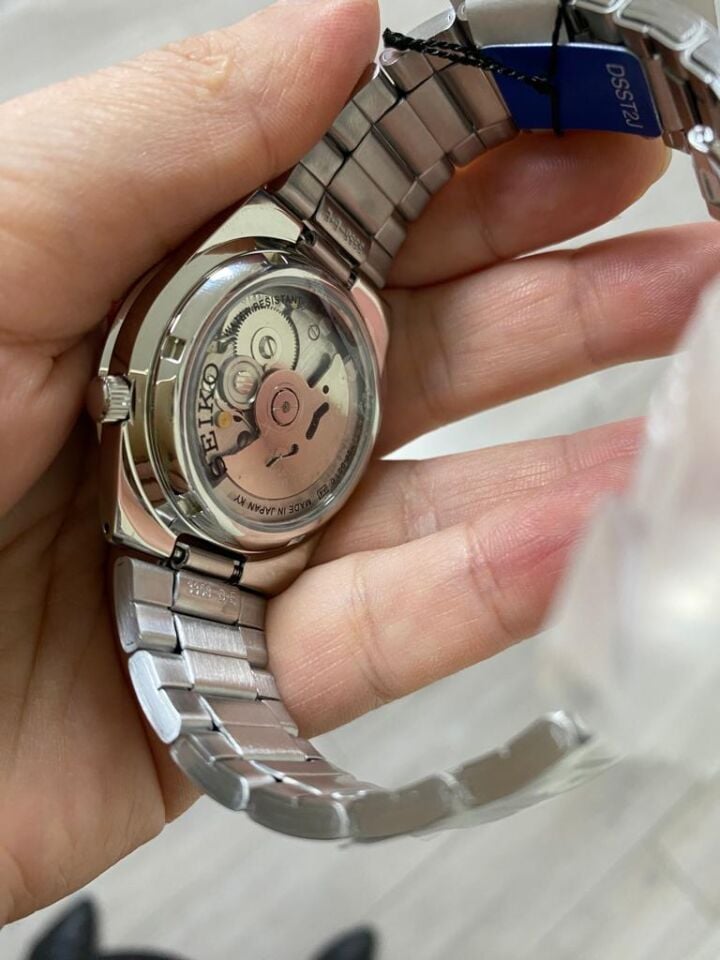 Seiko 5 Japan SNKE01J1 Çelik 39 mm Gri Otomatik Erkek Kol Saati