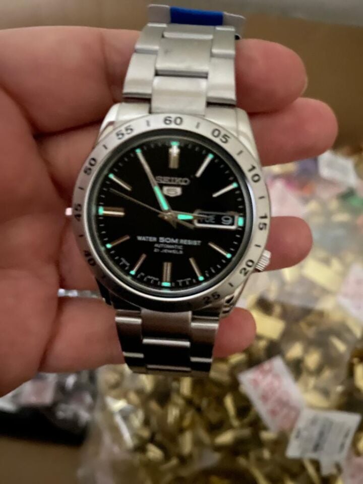 Seiko 5 Japan SNKE01J1 Çelik 39 mm Gri Otomatik Erkek Kol Saati