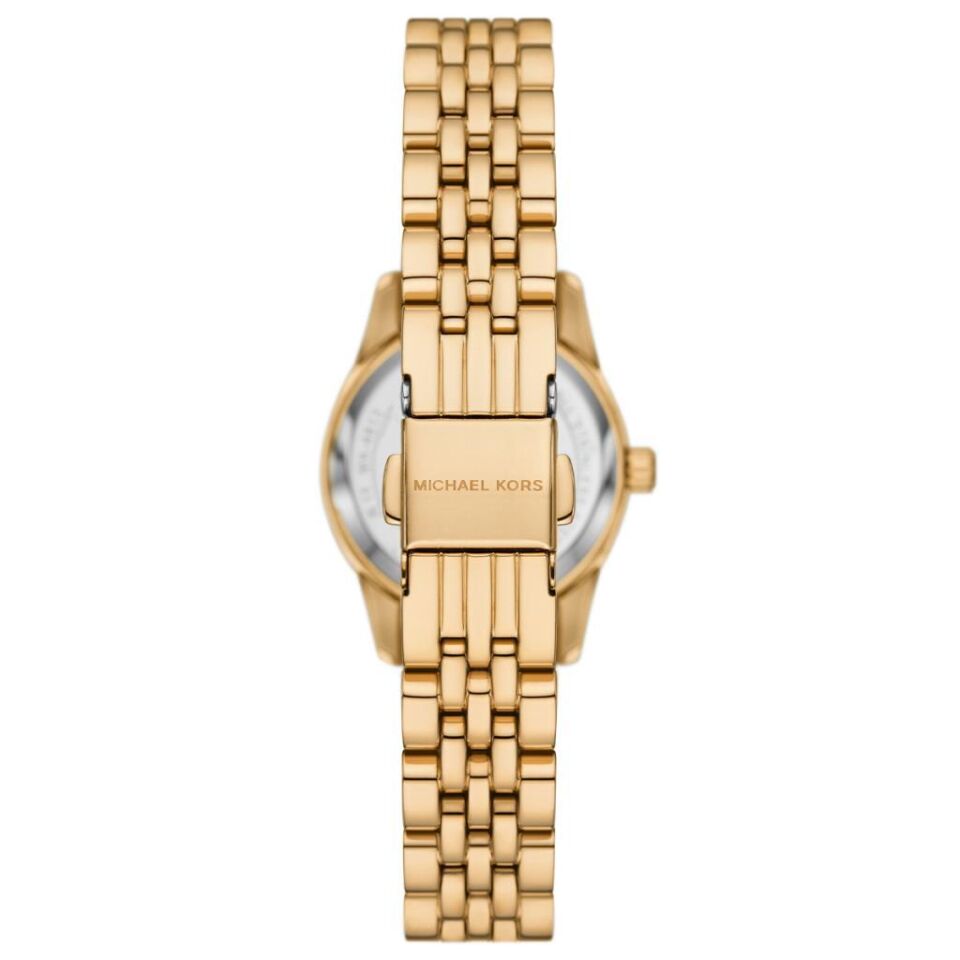 Michael Kors MK4813 Quartz Çelik Altın Rengi Mavi Kadran 26 mm Kadın Kol Saati