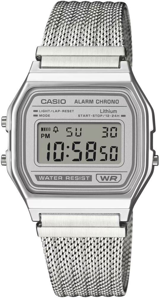 Casio 158WEM-7DF Retro Quartz Hasır Gri 33 mm Erkek Kol Saati