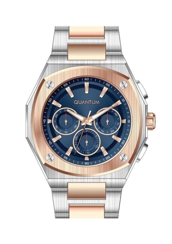 Quantum ADG1032.590 Metal 44 mm Gri Erkek Kol Saati