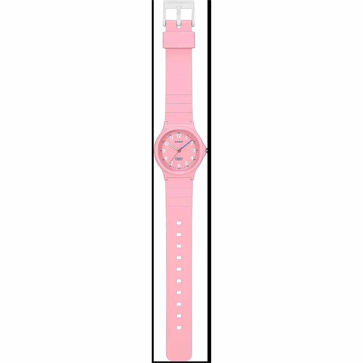 Casio LQ-24B-4BDF Quartz Silikon Pembe Organik Cam 32 mm Kadın Kol Saati