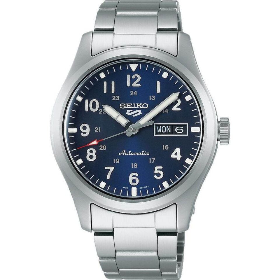 Seiko SRPG29K Otomatik Çelik Gri Mavi Kadran 39 mm Erkek Kol Saati