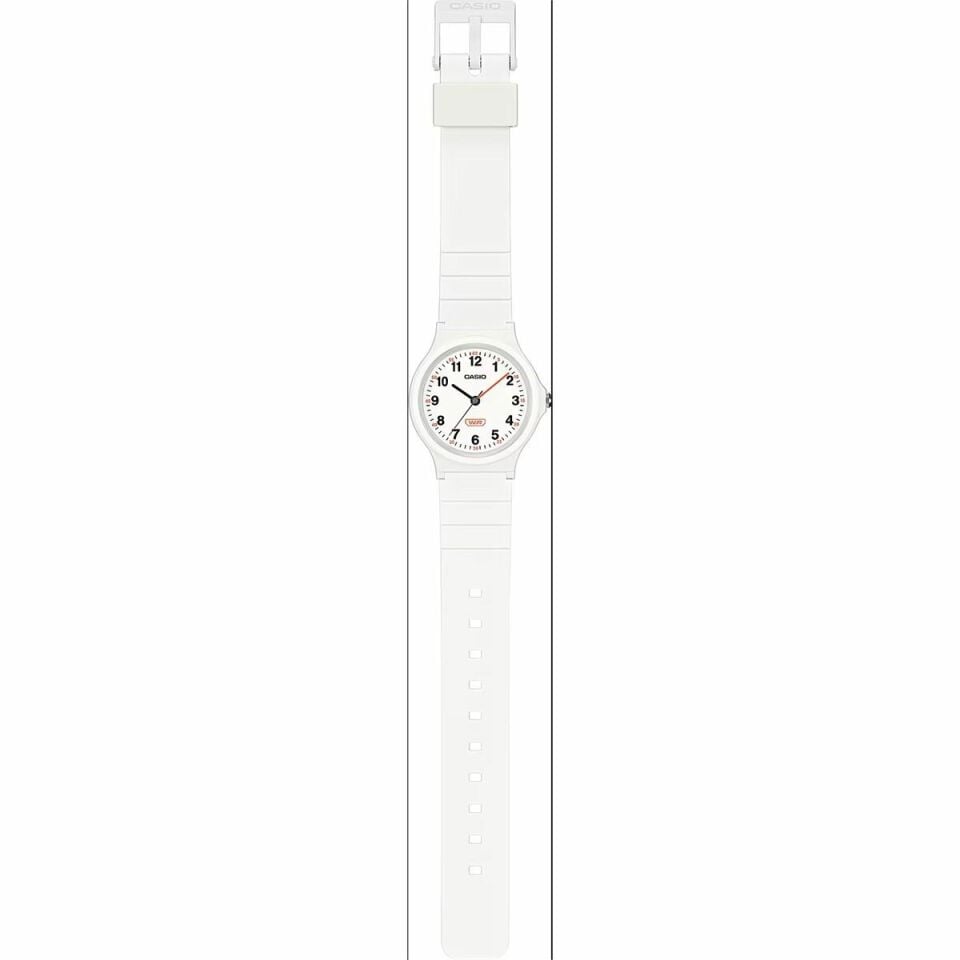 Casio LQ-24B-7BDF Quartz Silikon Beyaz Organik Cam 32 mm Kadın Kol Saati