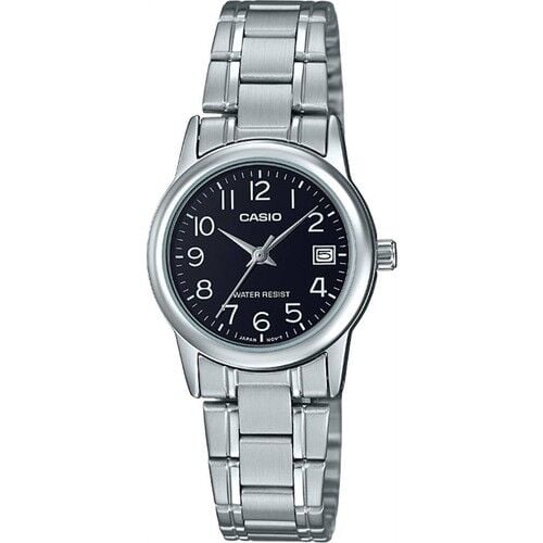 Casio LTP-V002D-1BUDF Quartz Çelik Gri Siyah 28 mm Kadın Kol Saati