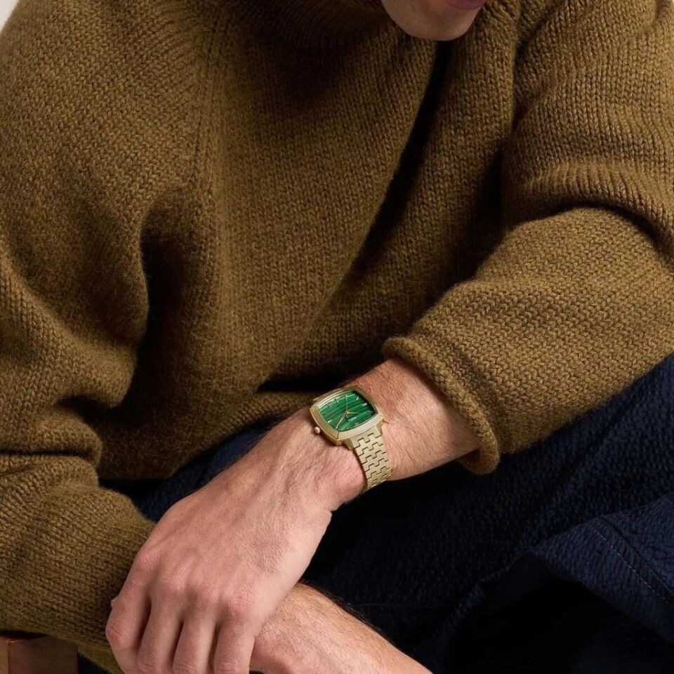 Fossil FLE1217 Nick Jonas x Fossil Machine Luxe Malachite Kol Saati