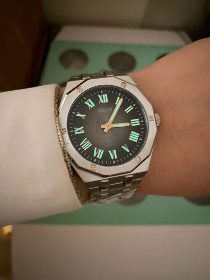 Guess GUGW0575G1 Çelik Metalik Gri 42 mm Erkek Kol Saati