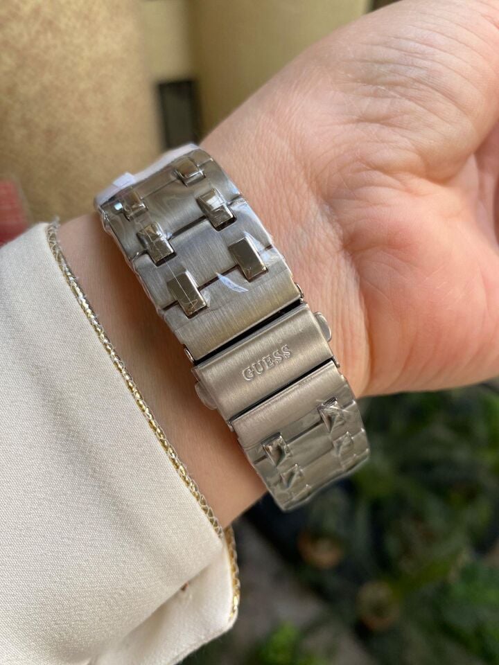 Guess GUGW0575G1 Çelik Metalik Gri 42 mm Erkek Kol Saati