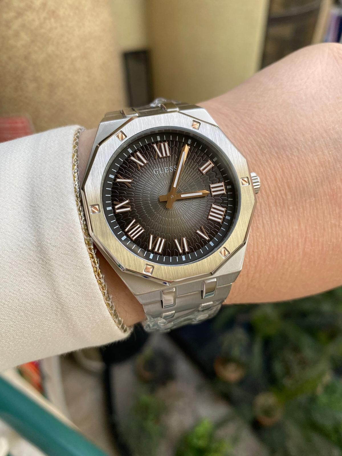 Guess GUGW0575G1 Çelik Metalik Gri 42 mm Erkek Kol Saati