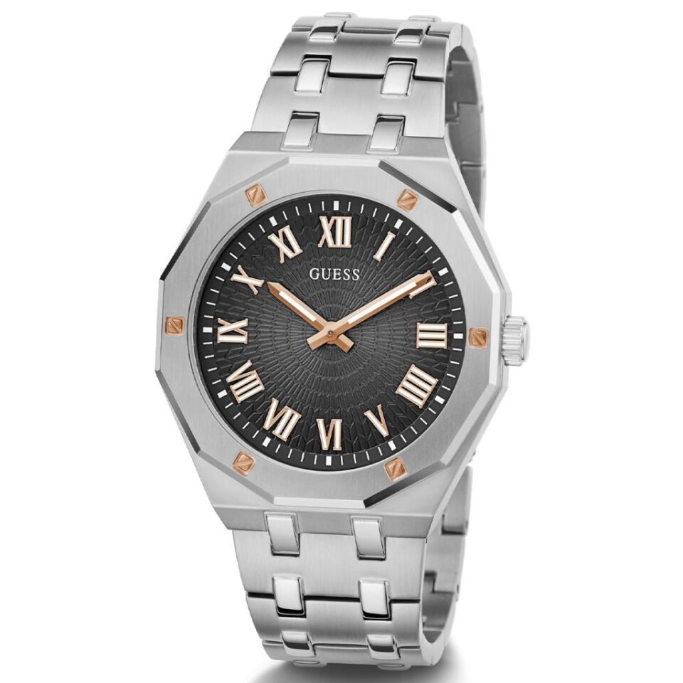 Guess GUGW0575G1 Çelik Metalik Gri 42 mm Erkek Kol Saati