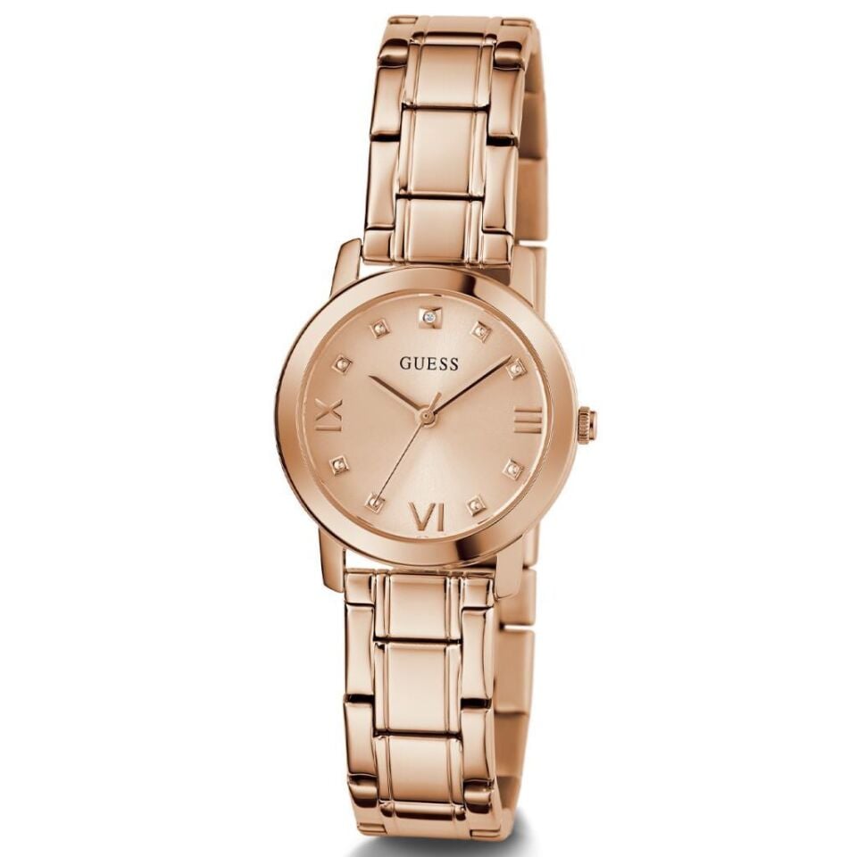 Guess GUGW0532L5 Pırlantalı 28 mm Rose Gold Kadın Kol Saati