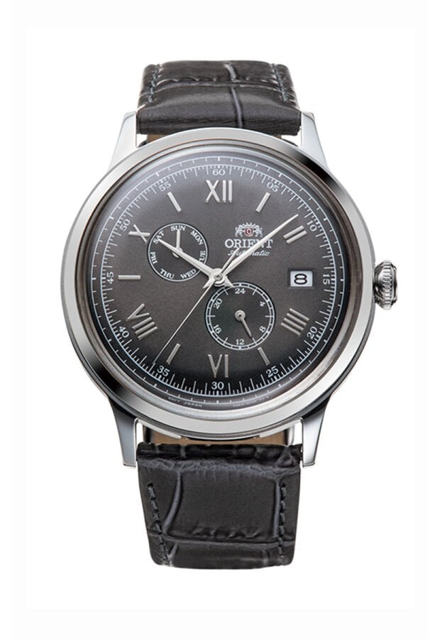 Orient RA-AK0704N30B Otomatik Deri Gri 41 mm Erkek Kol Saati