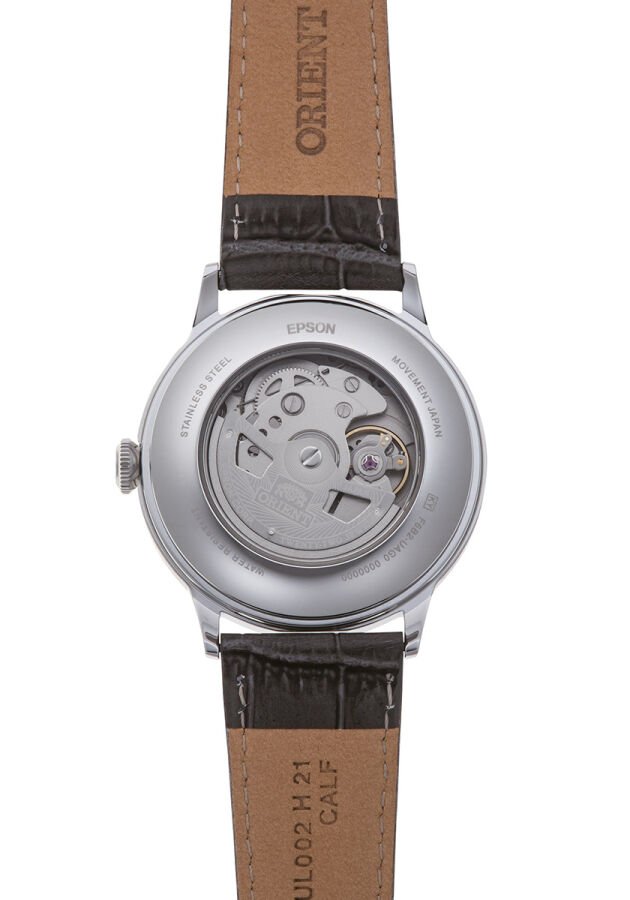 Orient RA-AK0704N30B Otomatik Deri Gri 41 mm Erkek Kol Saati