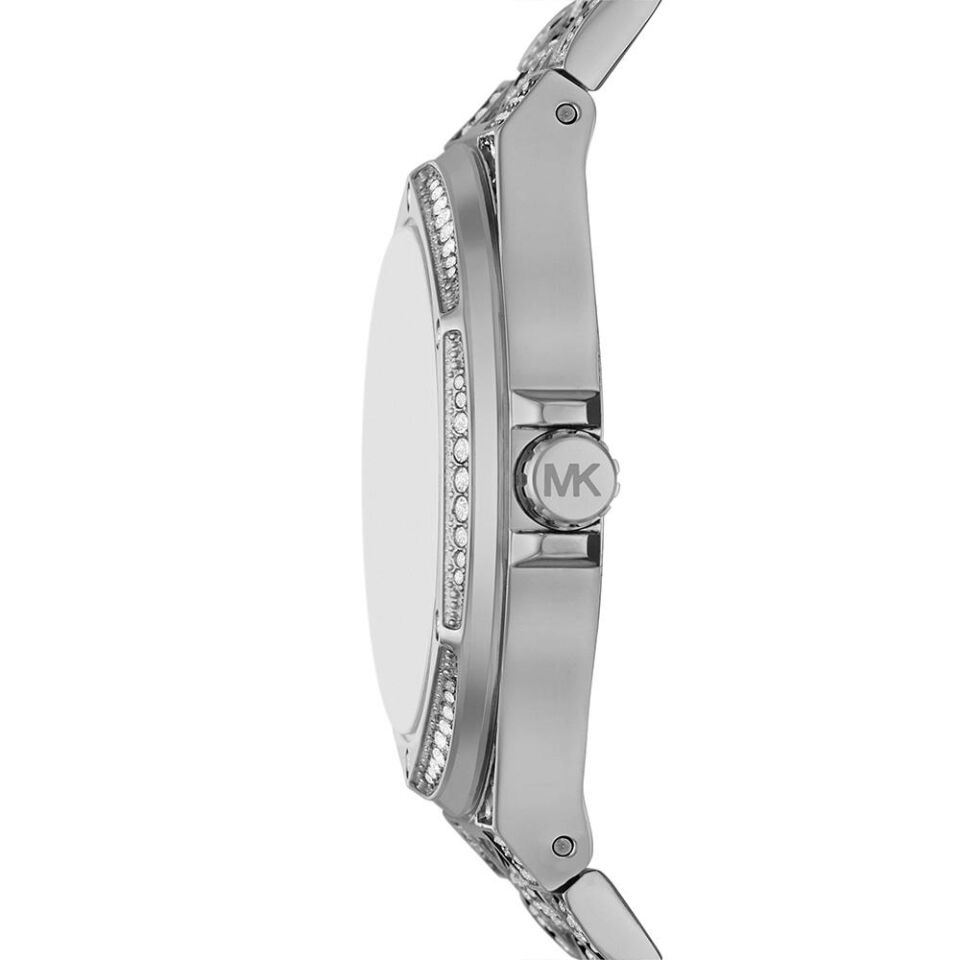 Michael Kors MK7408 Quartz Çelik Gri/Siyah 43 mm Kadın Kol Saati