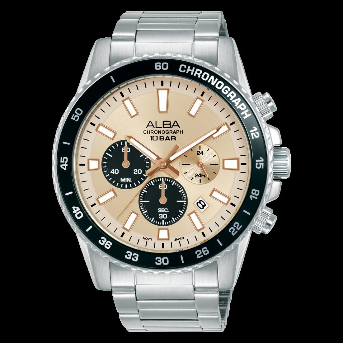 Alba AT3L09X1 Quartz Çelik Gri 10 ATM 45 mm Erkek Kol Saati