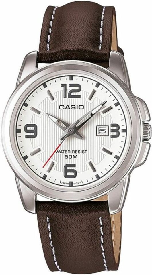 Casio LTP-1314L-7AVDF Quartz Deri Kahve 34 mm Kadın Kol Saati