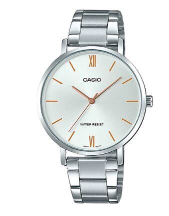 Casio LTP-VT01D-7BUDF Quartz Çelik Gri 34 mm Kadın Kol Saati