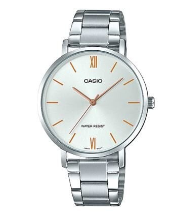 Casio LTP-VT01D-7BUDF Quartz Çelik Gri 34 mm Kadın Kol Saati