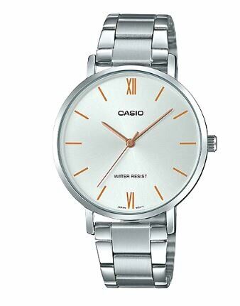 Casio LTP-VT01D-7BUDF Quartz Çelik Gri 34 mm Kadın Kol Saati