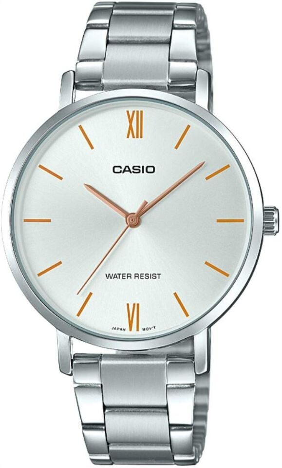 Casio LTP-VT01D-7BUDF Quartz Çelik Gri 34 mm Kadın Kol Saati