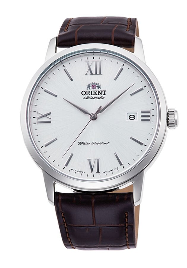 Orient Symphony RA-AC0F12S30B Otomatik Deri Siyah Gri Kadran Safir Cam 42 mm Erkek Kol Saati