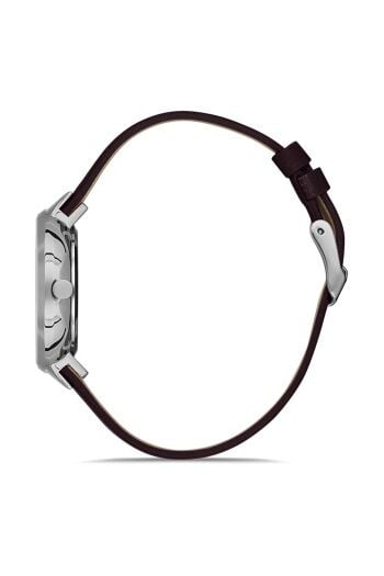 Ferro Kahverengi Deri Kordon Kadın Kol Saati F21153B-K2 3ATM SuGeçirmez 2 YılGarantili HediyePaketli