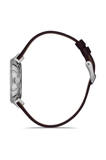 Ferro Kahverengi Deri Kordon Kadın Kol Saati F21153B-K2 Su Geçirmez 2 Yıl Garantili Hediye Paketli